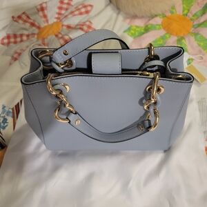 Michael Kors Pale Blue Satchel
